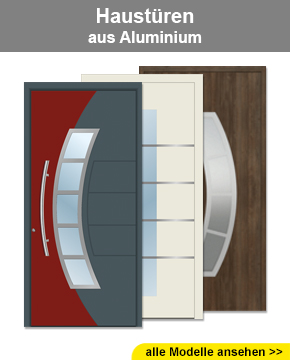 Haustüren aus Aluminium