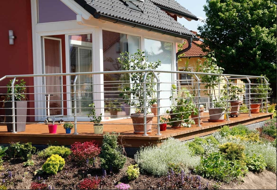 Edelstahl Gurtgeländer