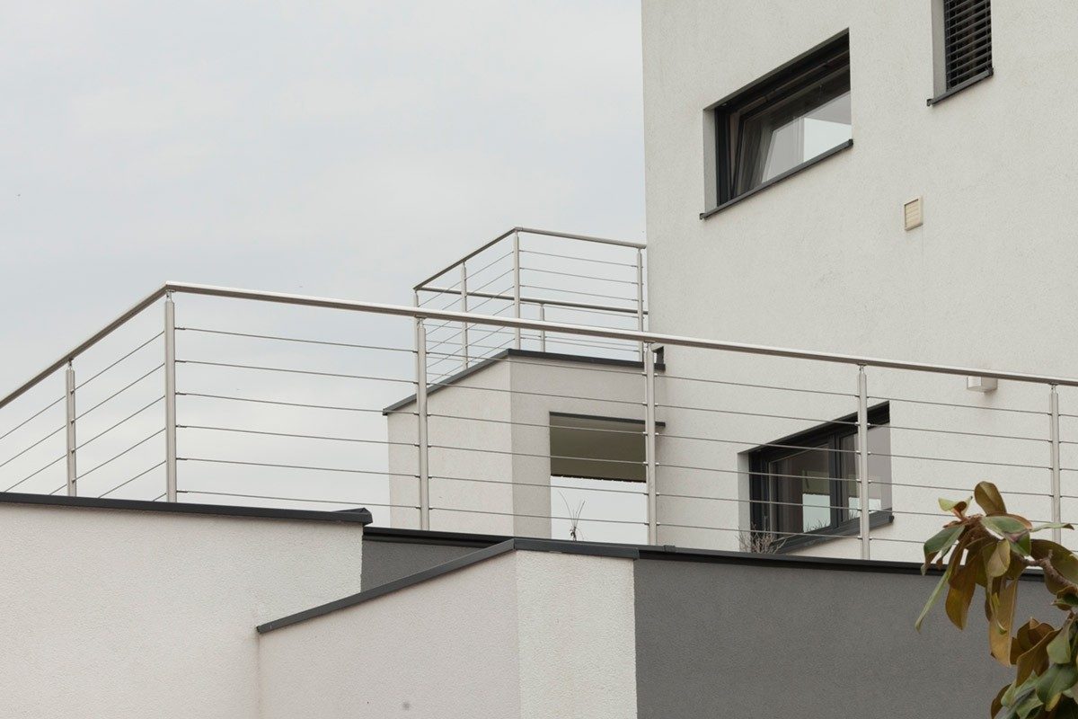 Edelstahl Seilgeländer