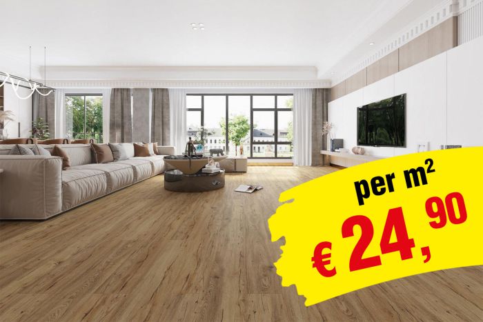 Vinylboden SPC Clicksystem 1220 x 229 x 6,5 mm (LxBxH)