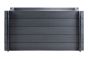 WPC Hochbeet Tina - Farbe: dunkelgrau, Maße (L x B x H): 150 x 70 x 75 cm