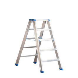 Alu-Stufen Stehleiter Mod. SL - Stufenanzahl: 5, Länge: 1,20 m