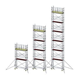 Alu Fahrgerüst Mod. D neue Norm MOBILE - Breite: 0,70 m