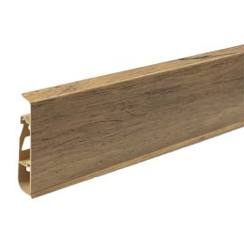 Sockelleiste Prestige - Farbe: braun, Länge: 2500 mm, Höhe: 75 mm, Tiefe: 22 mm