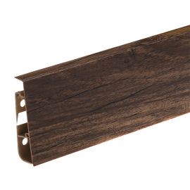 Sockelleiste Prestige - Farbe: dunkelbraun, Länge: 2500 mm, Höhe: 75 mm, Tiefe: 22 mm