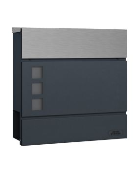 Briefkasten Mod. 37A - Farbe: anthrazit