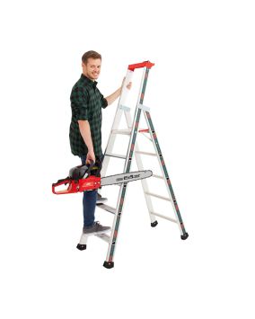 Euro-Profi Alu Stufenstehleiter Mod. S32577